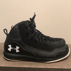 Under Armour Black Sneakers with White Logo